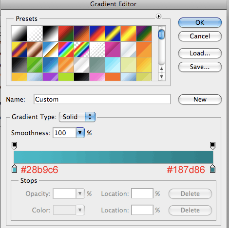 Gradient overlay