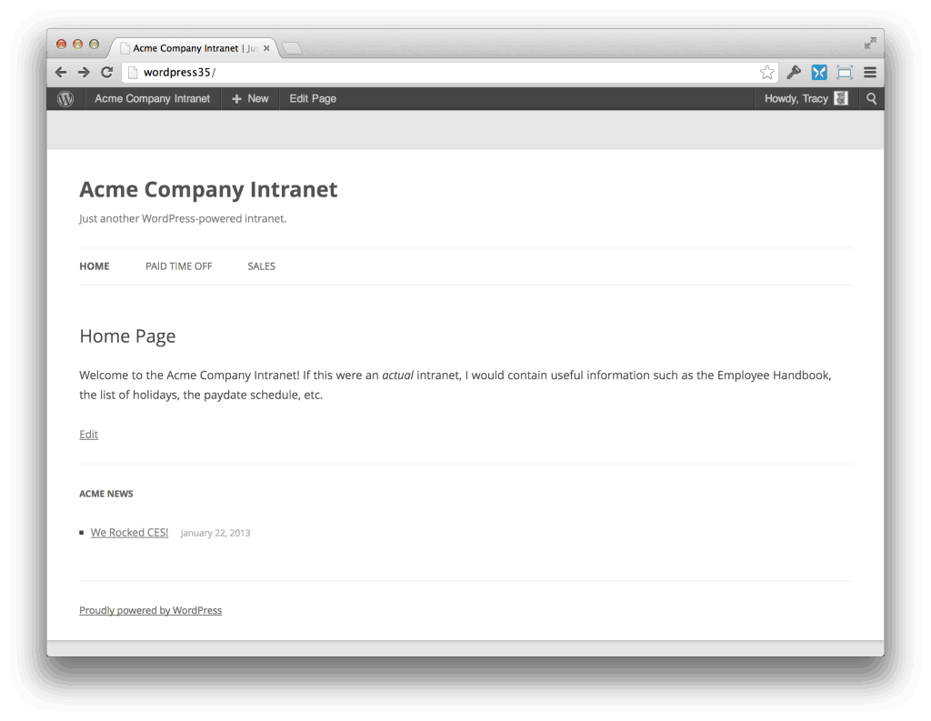 A New Way to Use WordPress to Kill Your Competition intranet home page 1024x793 A New Way to Use WordPress to Kill Your Competition