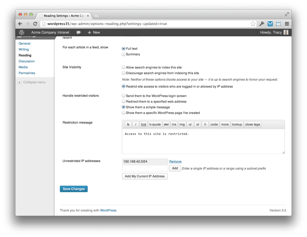 A New Way to Use WordPress to Kill Your Competition restricted site access 1024x793 A New Way to Use WordPress to Kill Your Competition