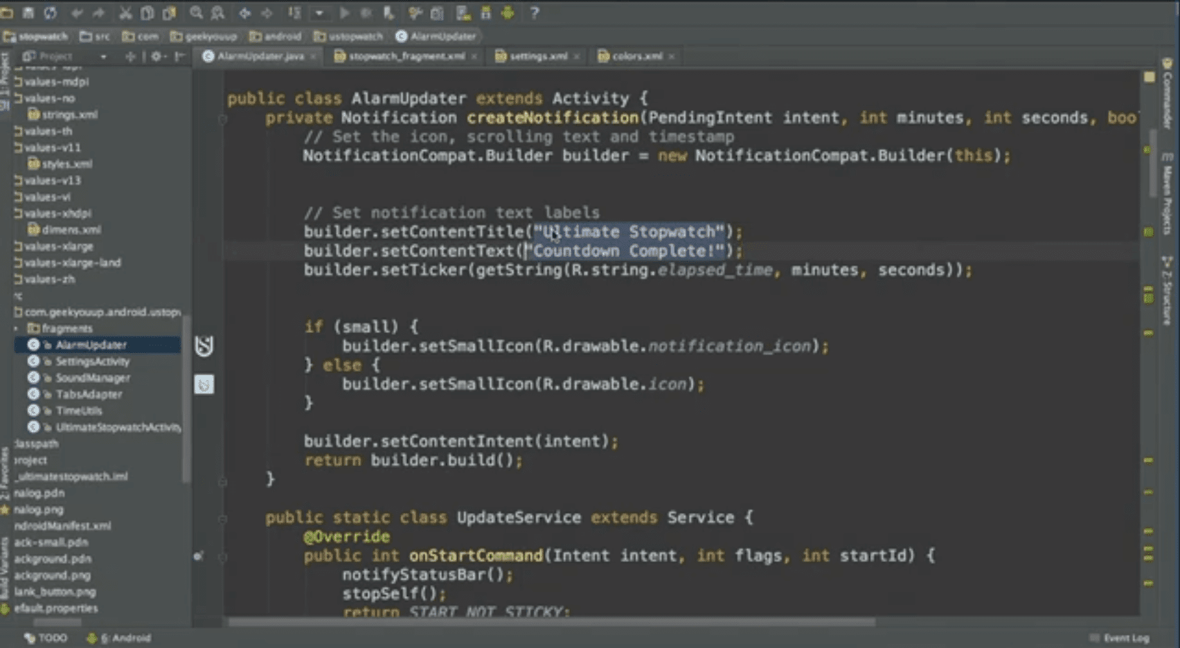 Live string resource preview makes code more readable