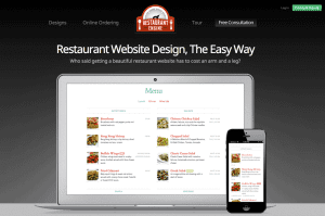 A screenshot of Brian Casel's Restaurant Engine site. (Image courtesy of Brian Casel)