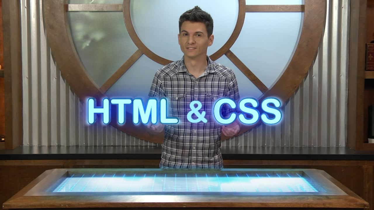 Nick Pettit teaching HTML and CSS in the Treehouse.