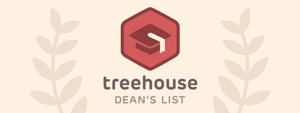 Treehouse Dean's List