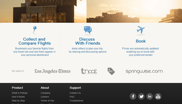 travel trips startup homepage icons detail
