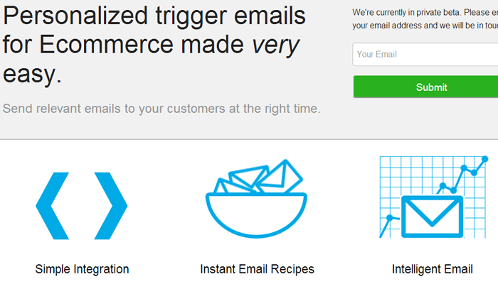 personalized ecommerce solution triggermail products