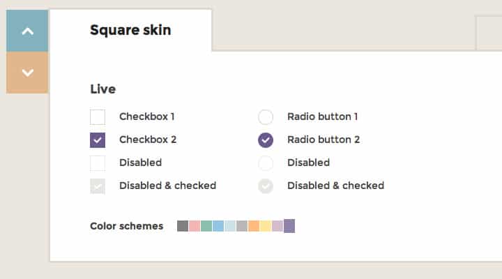 icheck jquery plugin checkboxes radio buttons preview