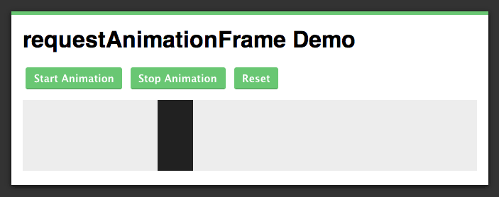 Efficient Animations with requestAnimationFrame