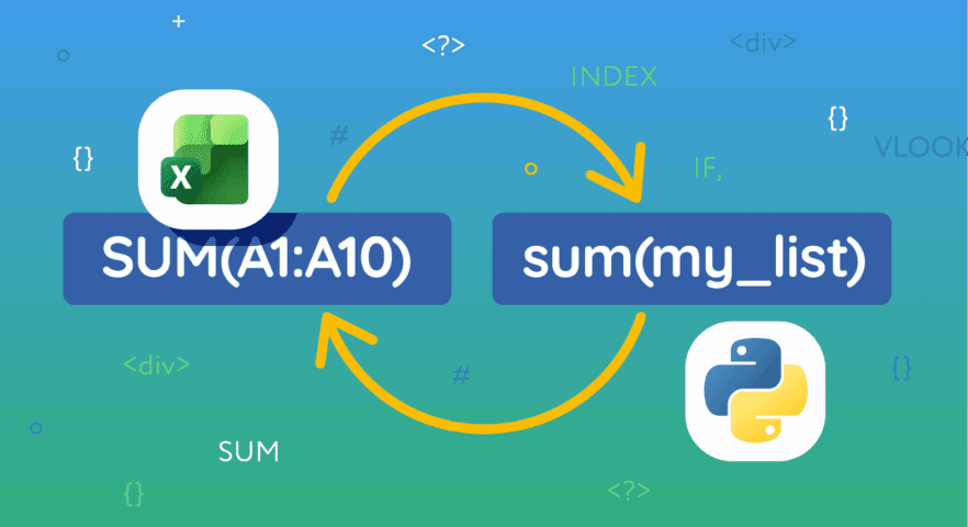 From Excel to Python