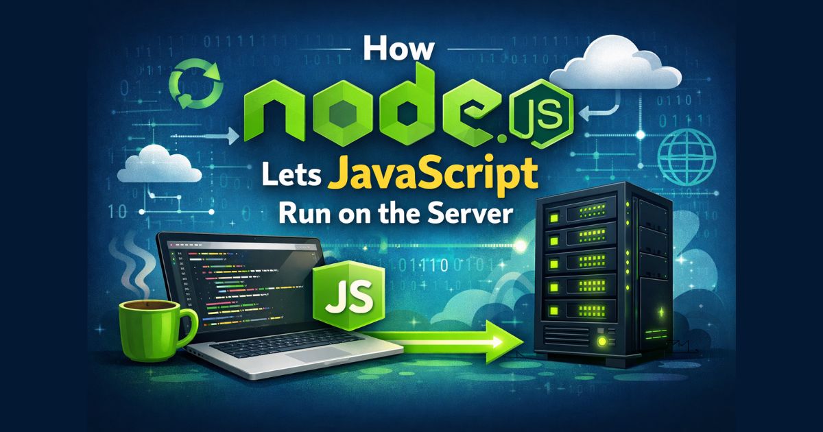 How Node.js Lets JavaScript Run on the Server